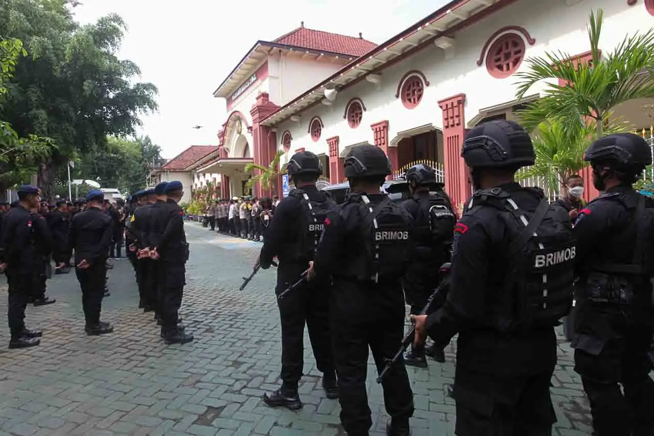 1.600 Polisi Dikerahkan...