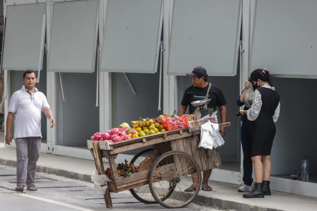 Penataan Kios PKL di...
