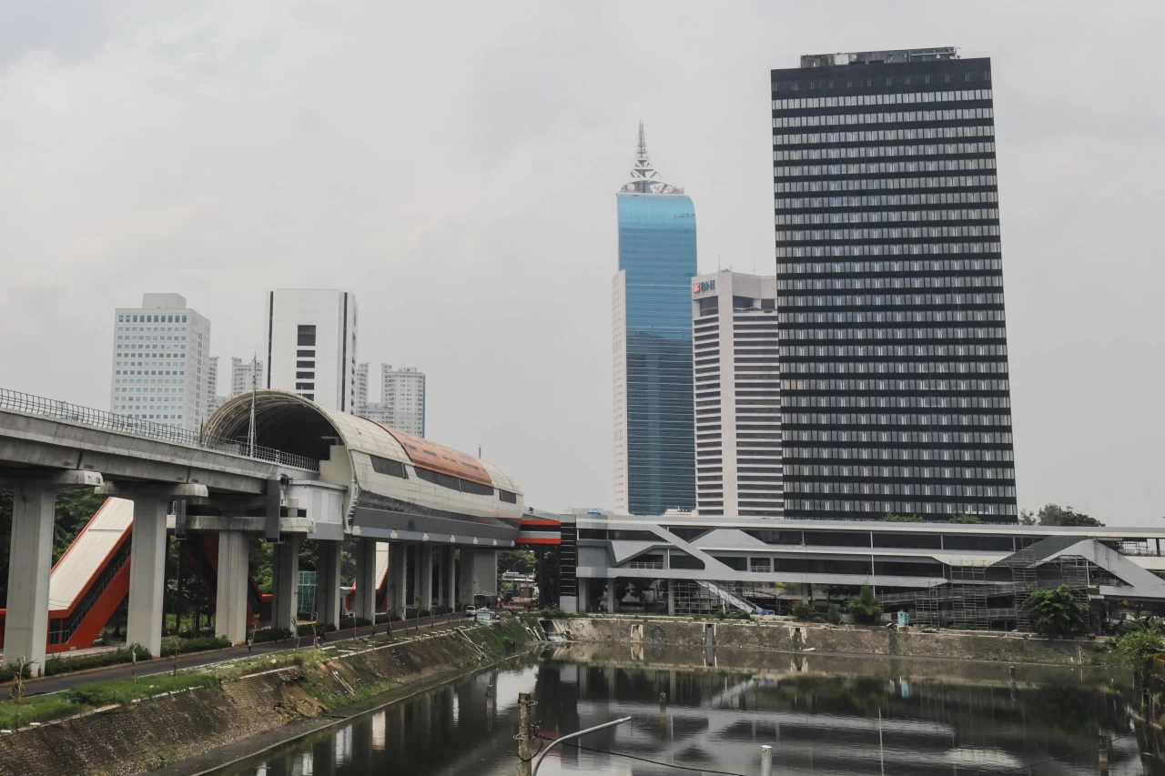 Progres LRT Jabodebek...
