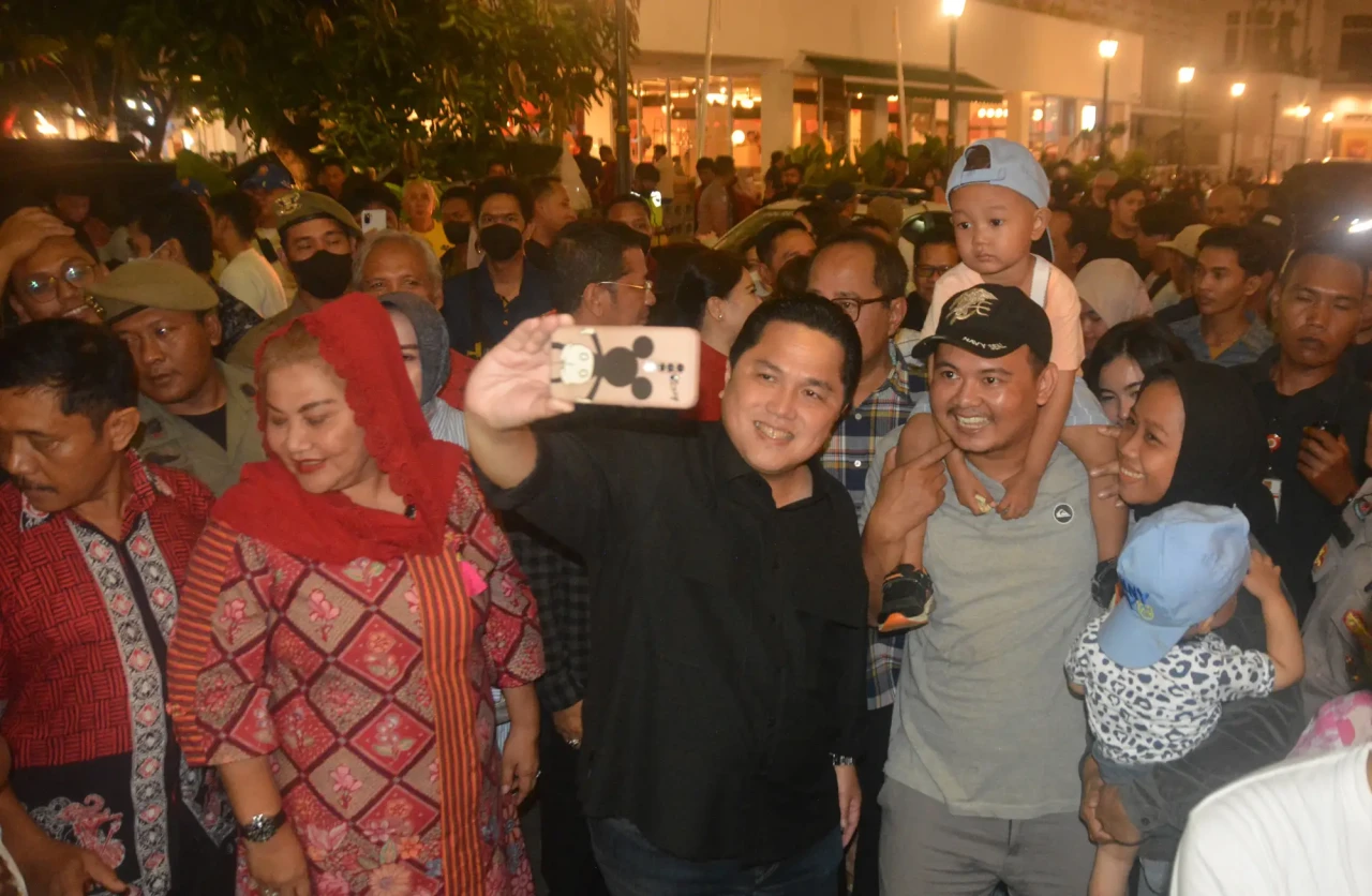 Menteri BUMN Erick Thohir...
