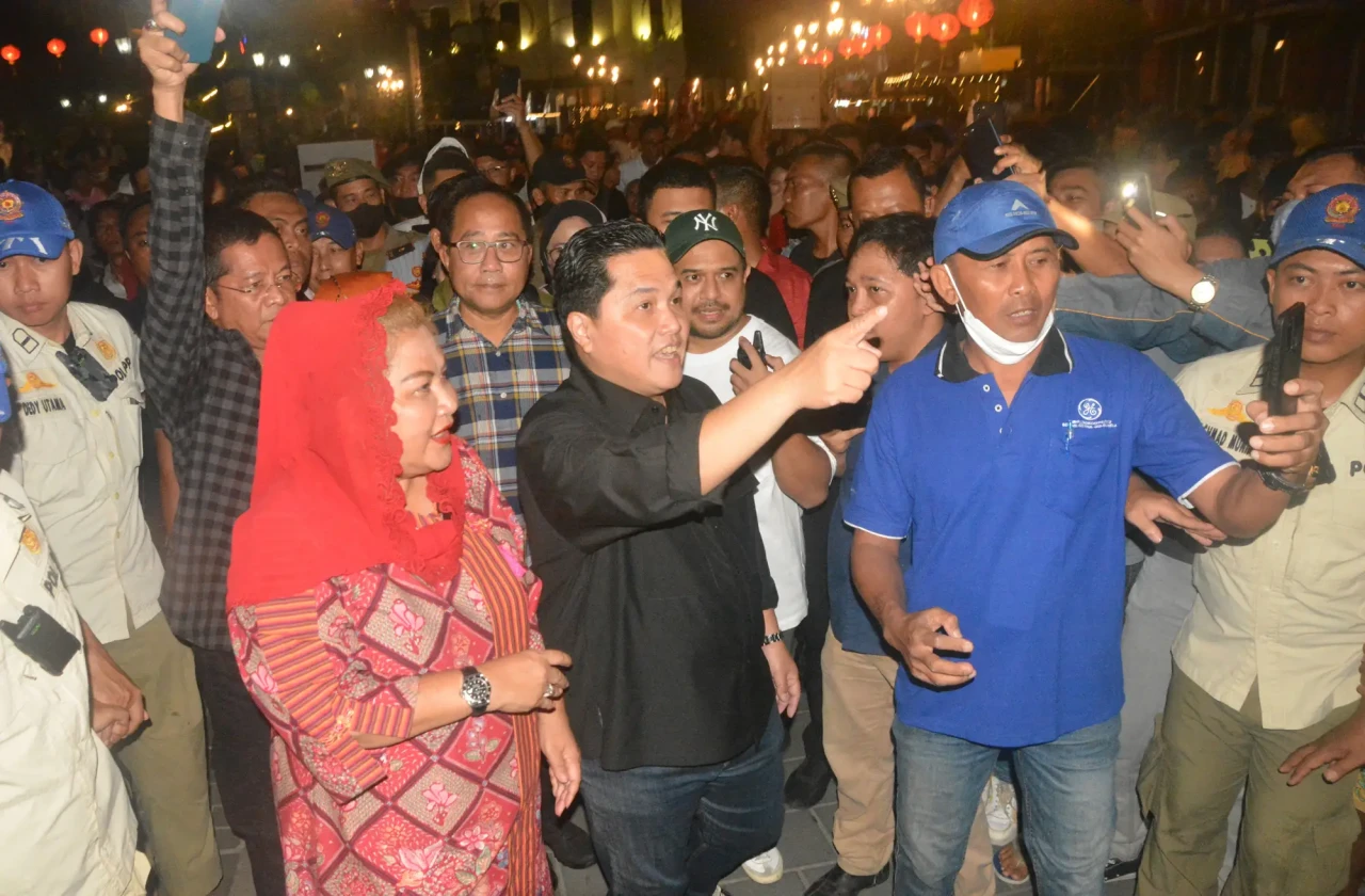 Menteri BUMN Erick Thohir...