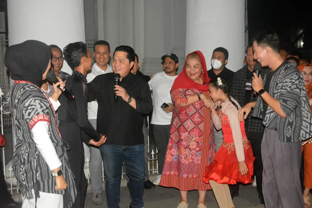 Menteri BUMN Erick Thohir...