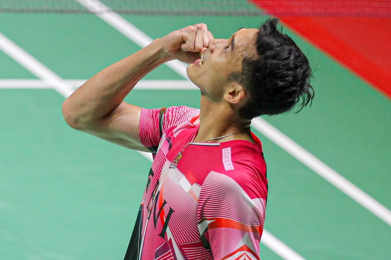 Jonatan Christie Juara...