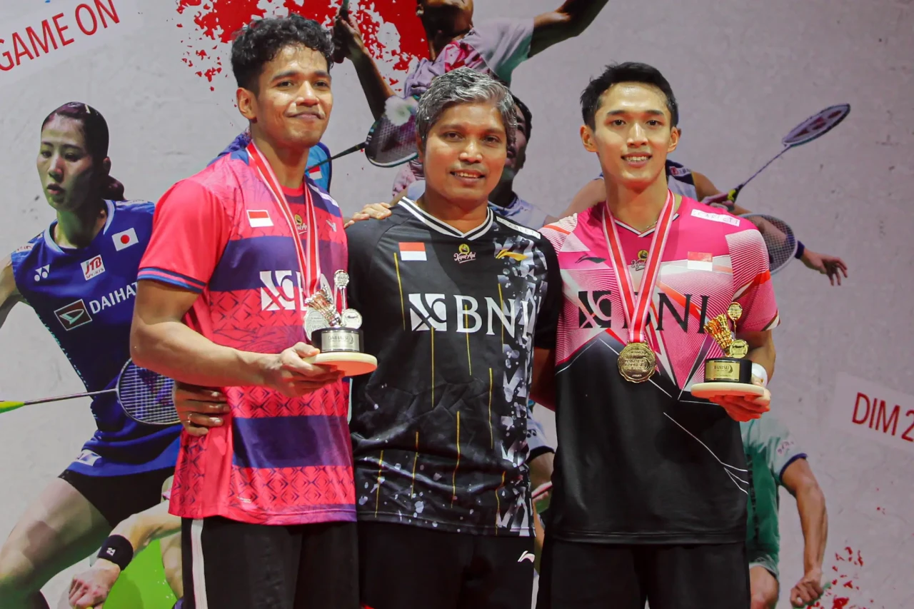 Jonatan Christie Juara...