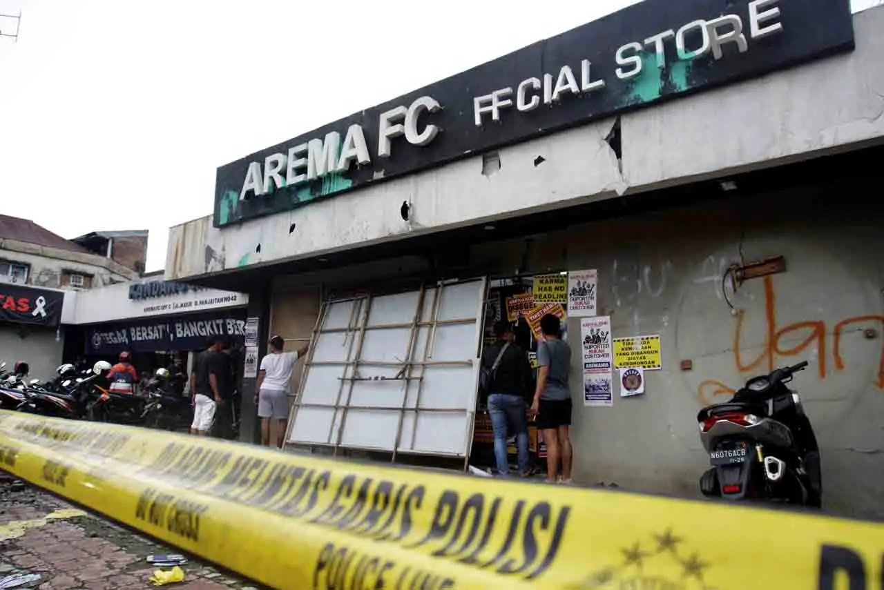 Penampakan Kantor Arema...