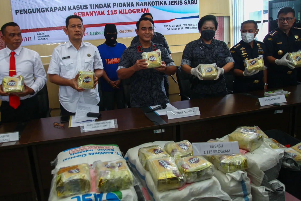 BNNP Sumsel Amankan...