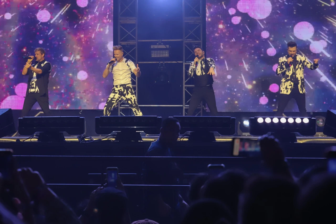 Kemeriahan Konser Westlife...