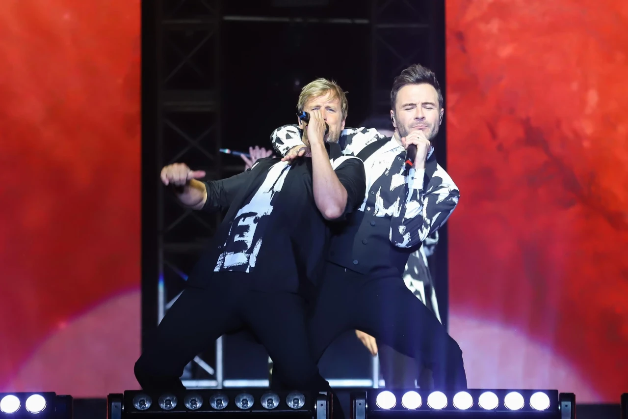 Kemeriahan Konser Westlife...
