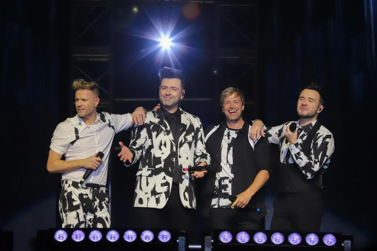 Kemeriahan Konser Westlife...