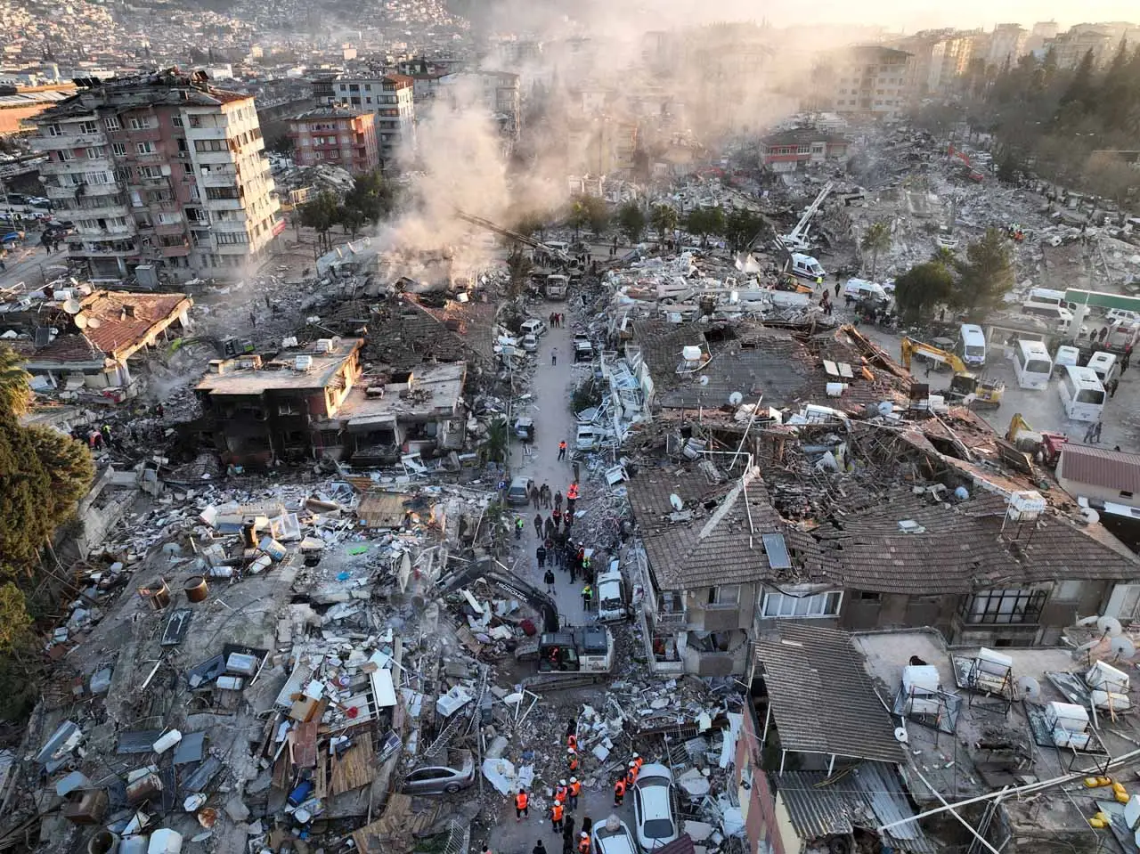 Hancur Lebur Kota Hatay...