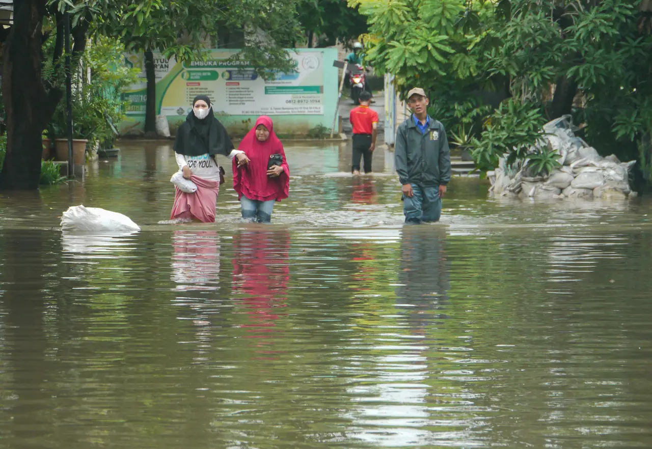 Banjir di Bekasi Meluas