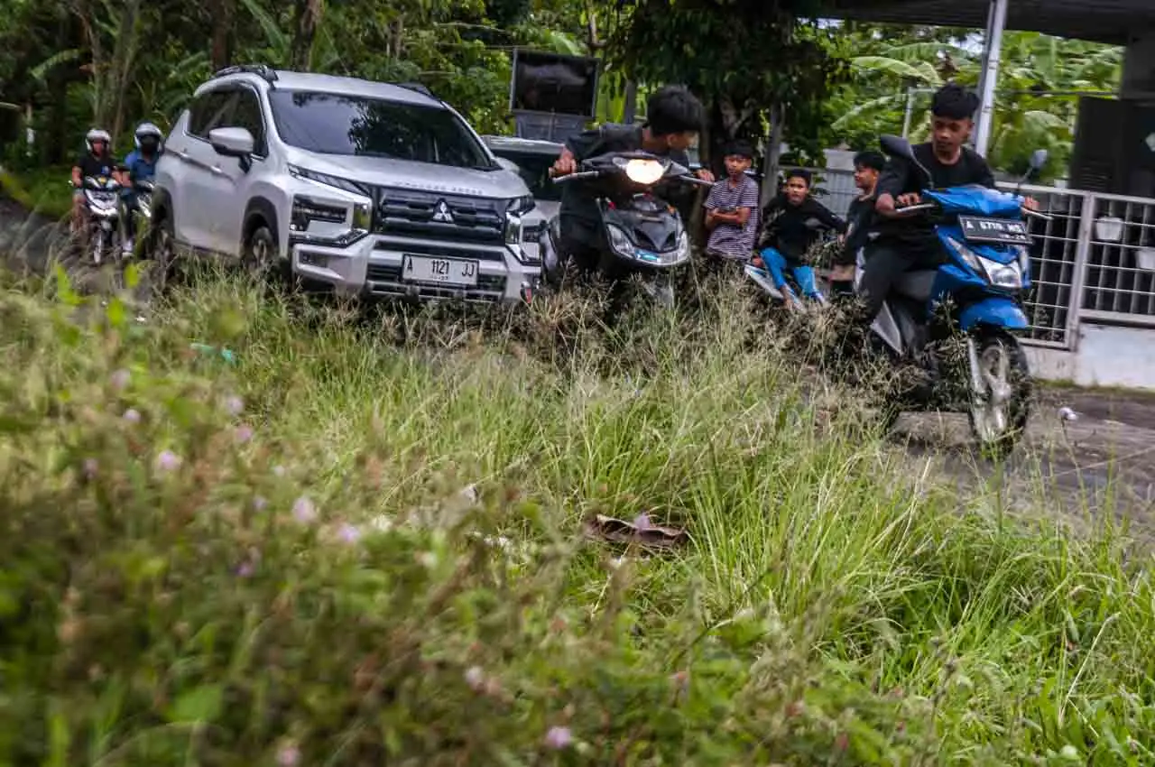 Aksi Balap Liar di Pandeglang...