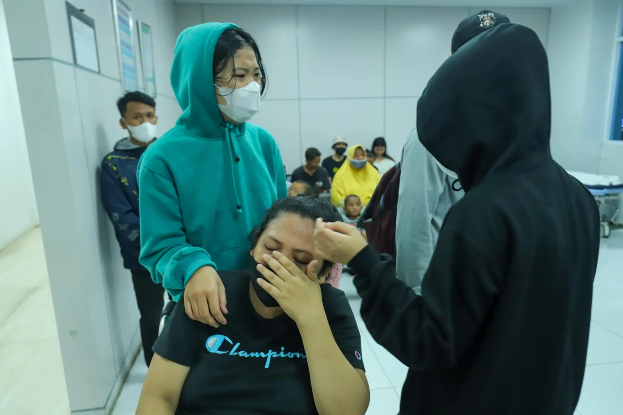 Tangis Histeris Keluarga...