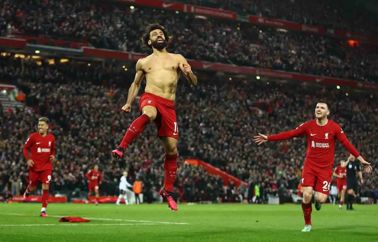 Selebrasi Mohammed Salah...
