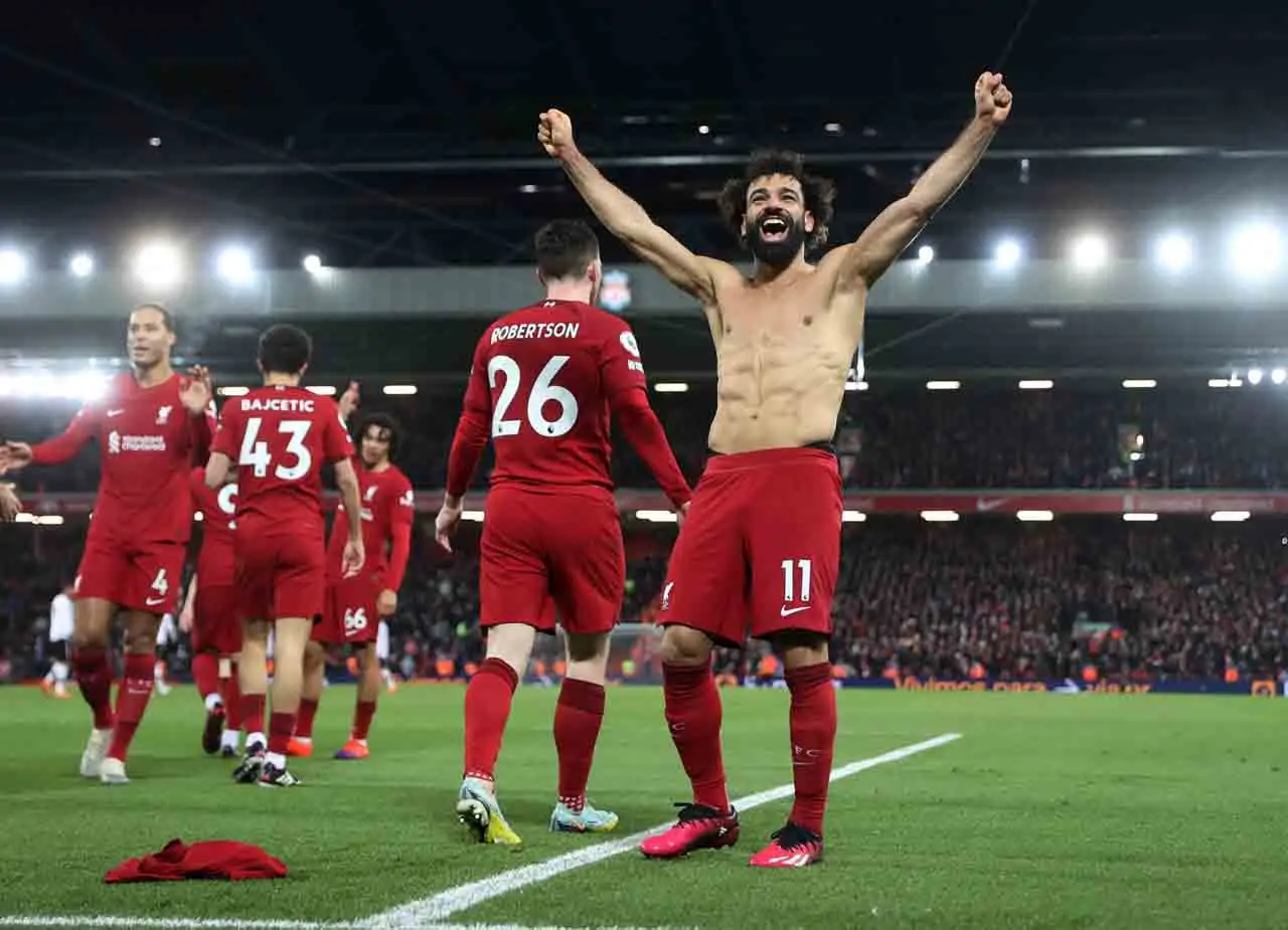 Selebrasi Mohammed Salah...