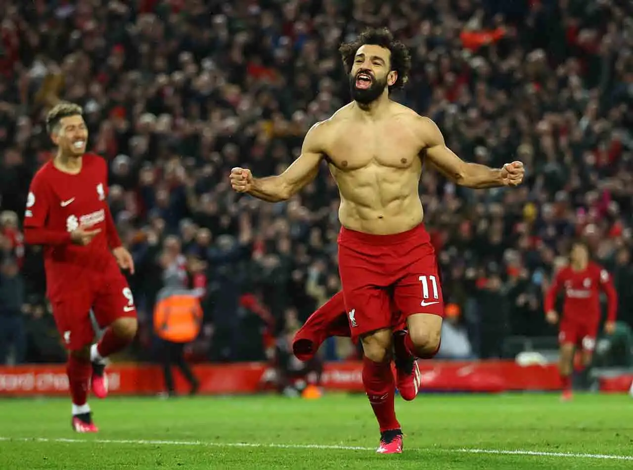 Selebrasi Mohammed Salah...