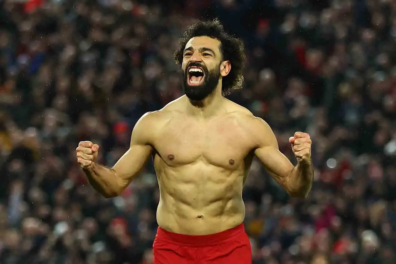Selebrasi Mohammed Salah...