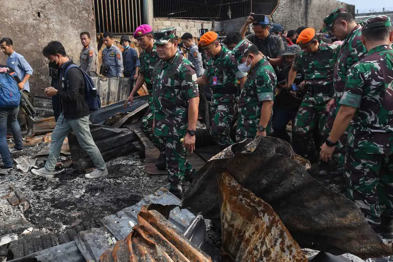 Panglima TNI Tinjau...