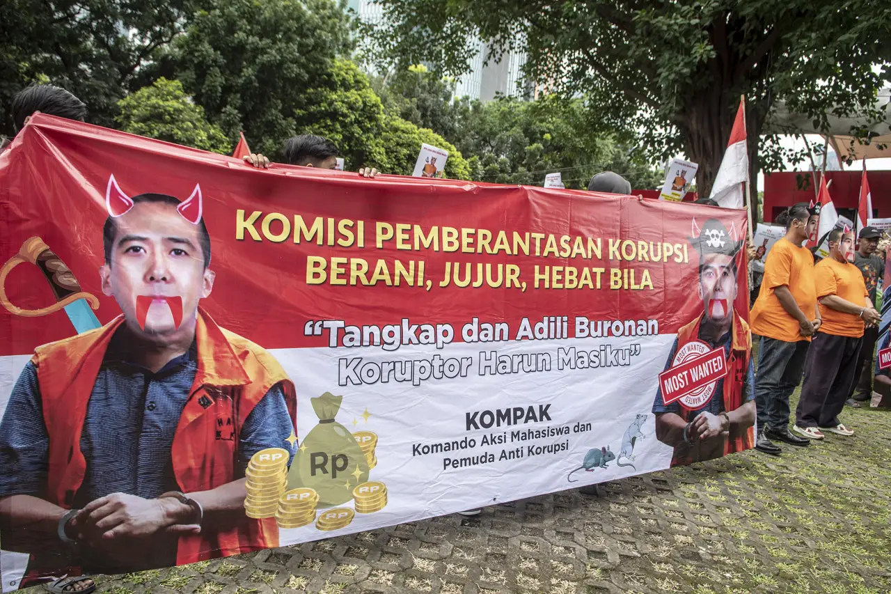 Aksi Dukungan Penangkapan...