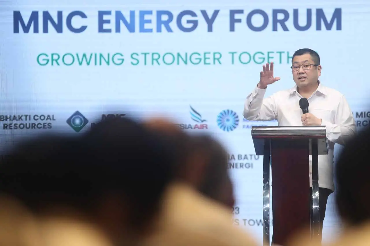Hadiri Forum MNC Energy...