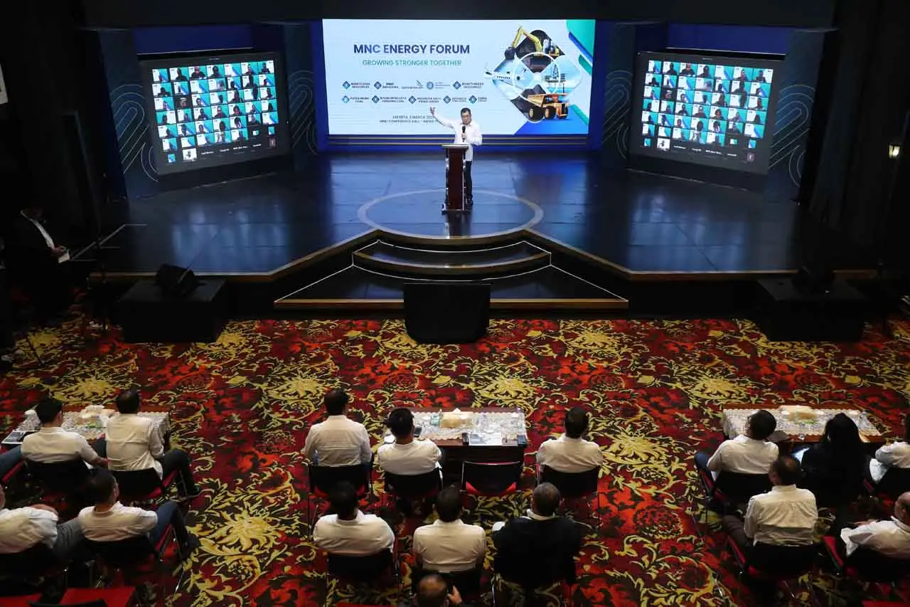 Hadiri Forum MNC Energy...