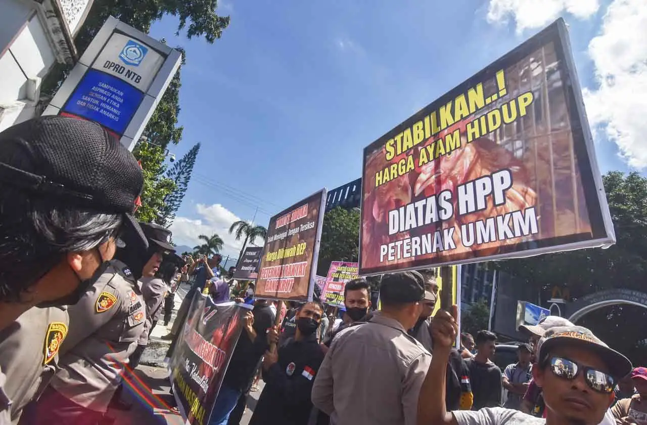 Tuntut Stabilisasi Harga,...