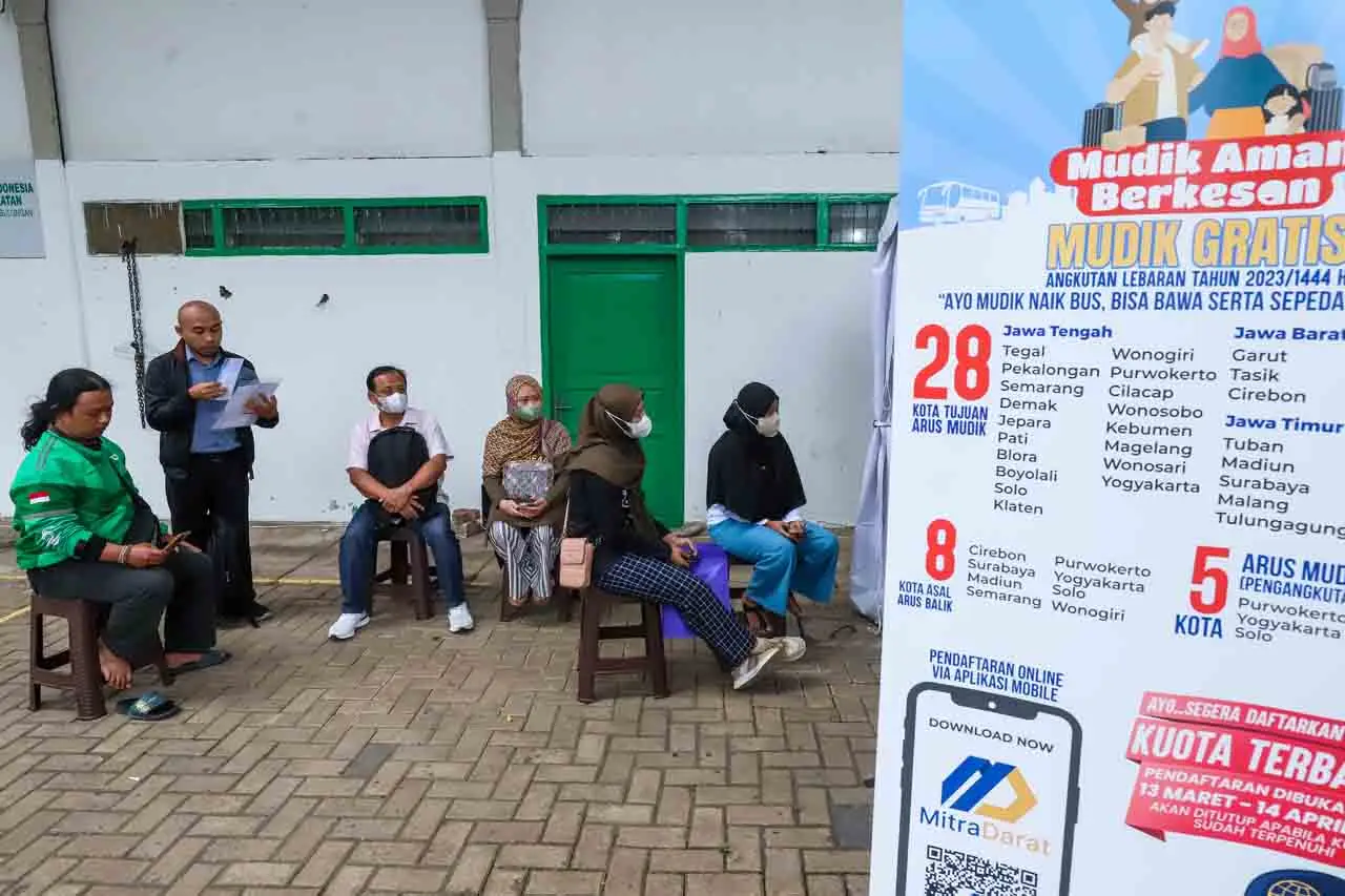 Posko Pendaftaran Mudik...