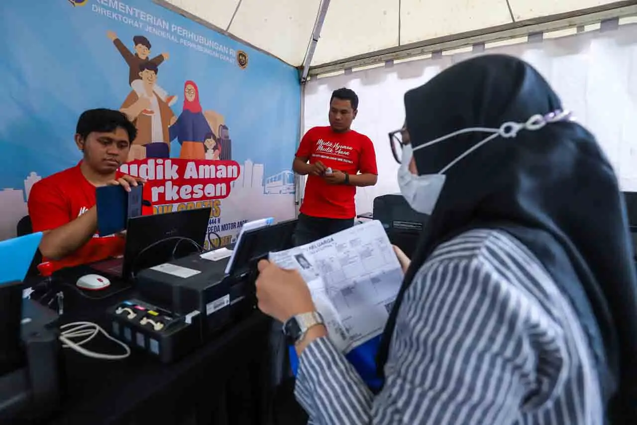 Posko Pendaftaran Mudik...