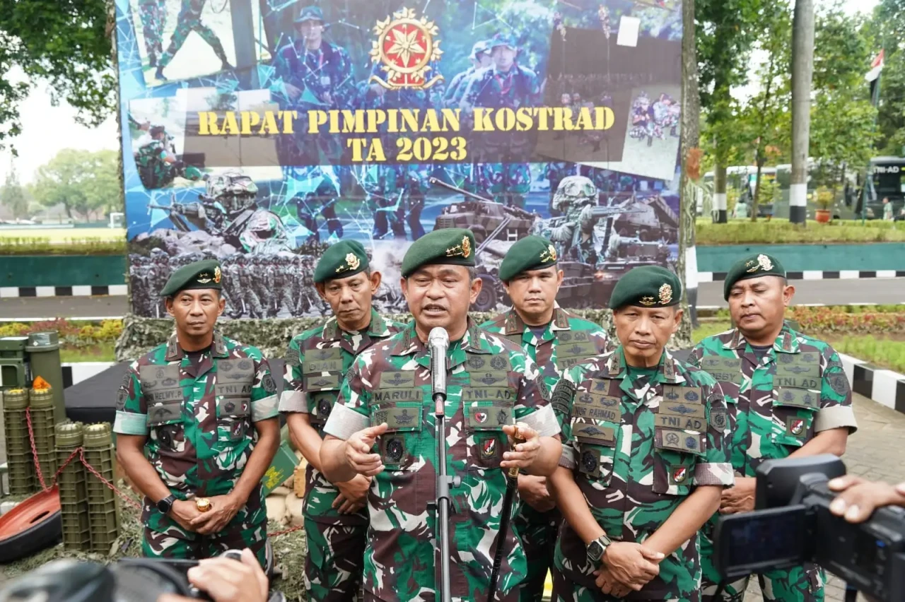 Pangkostrad Pimpin Rapim...
