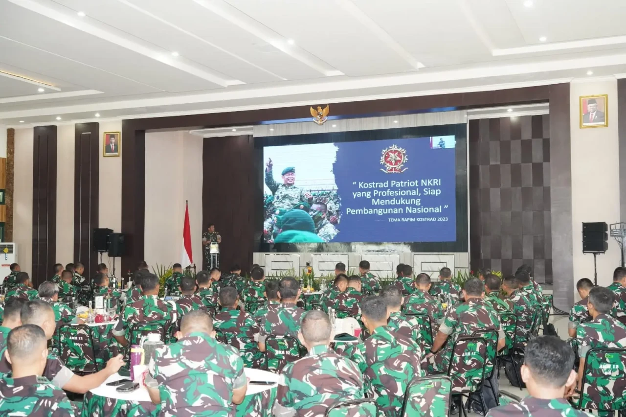 Pangkostrad Pimpin Rapim...
