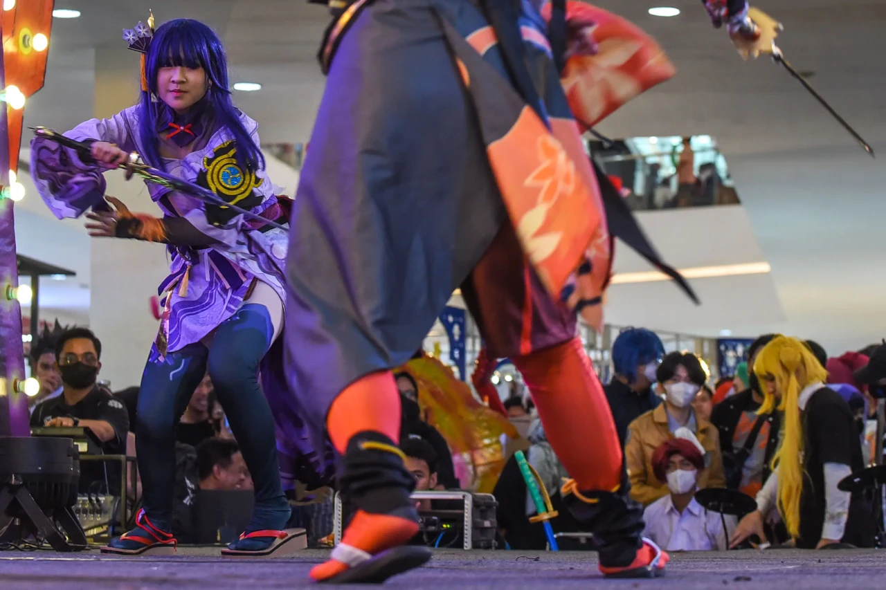 Potret Cosplayer Adu...