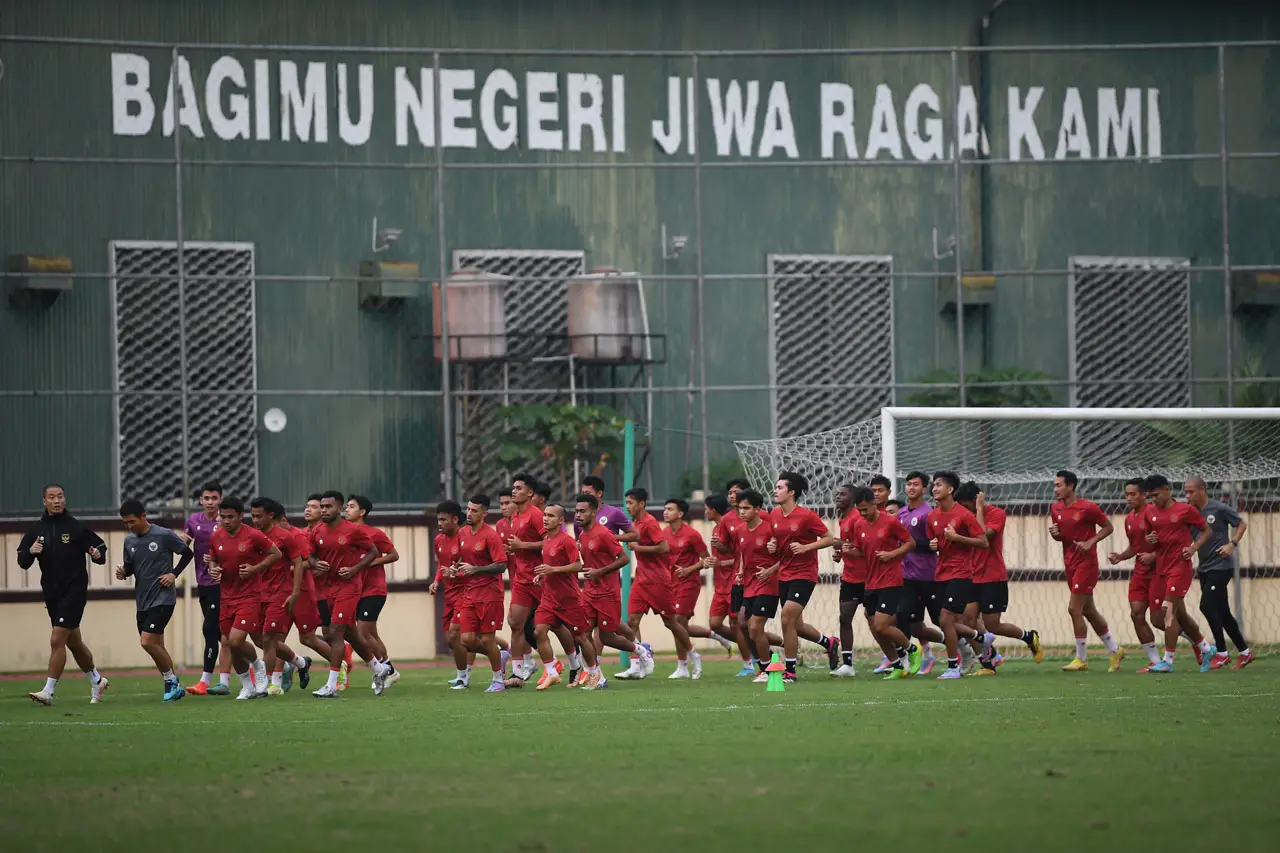 Begini Persiapan Timnas...