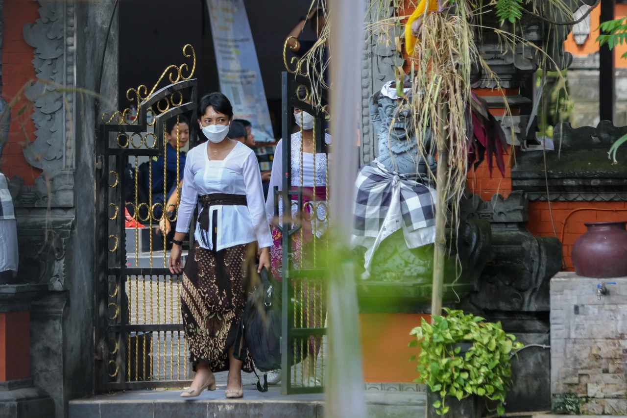 Suasana Nyepi di Pura...