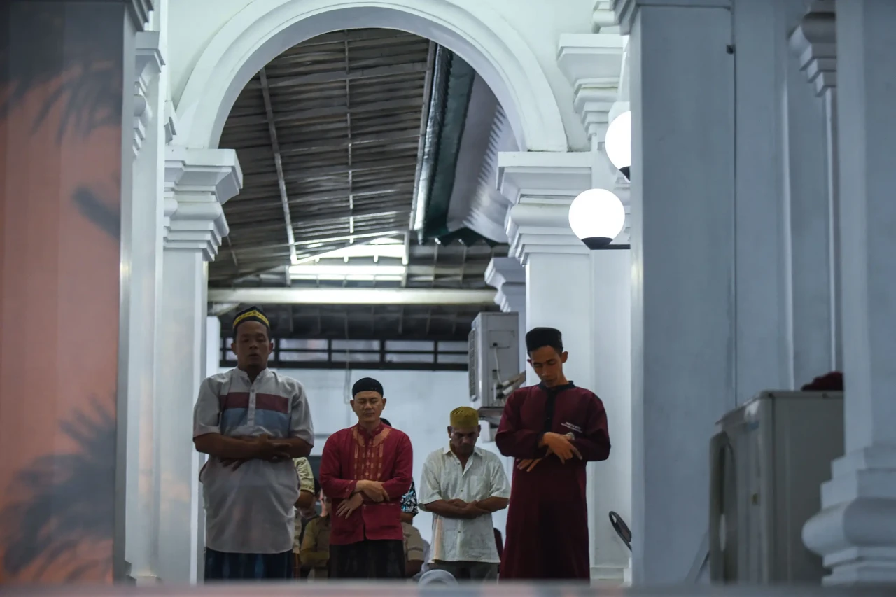 Momen Salat Tarawih...