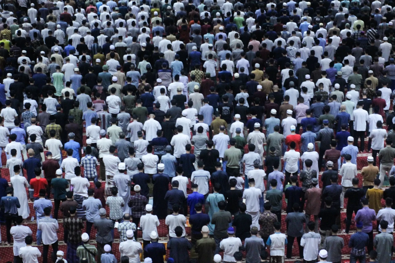 Tarawih Pertama Ramadan...