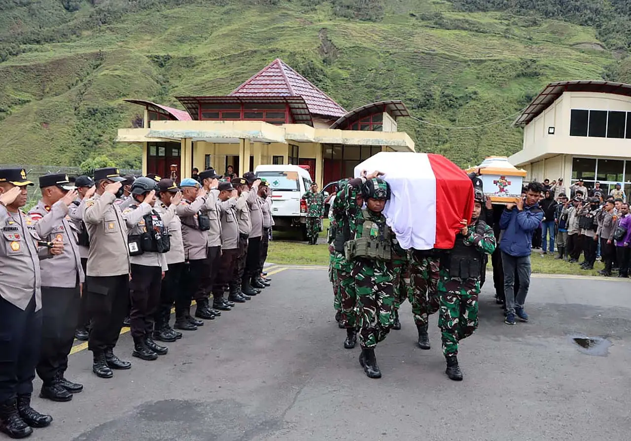Jenazah Anggota TNI-Polri...