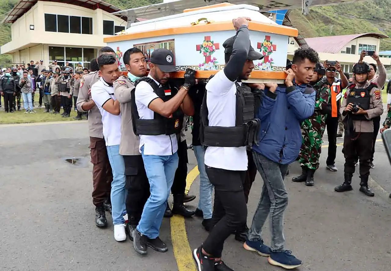 Jenazah Anggota TNI-Polri...