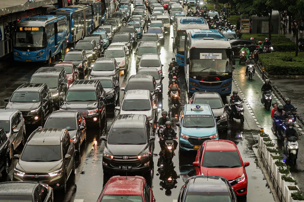 Potret Kemacetan Jalanan...