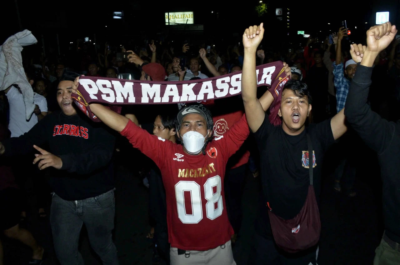 Suporter PSM Makassar...