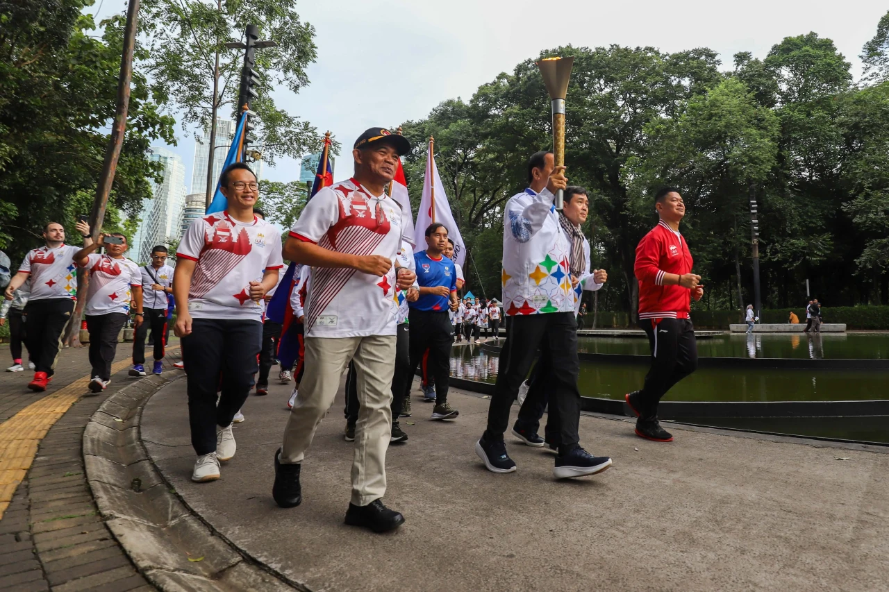 Pawai Obor SEA Games...