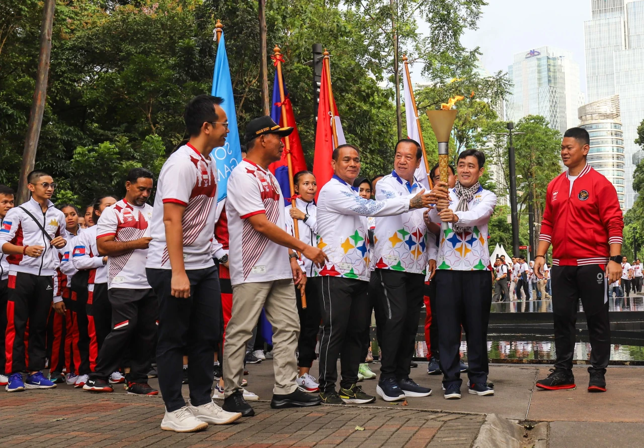 Pawai Obor SEA Games...