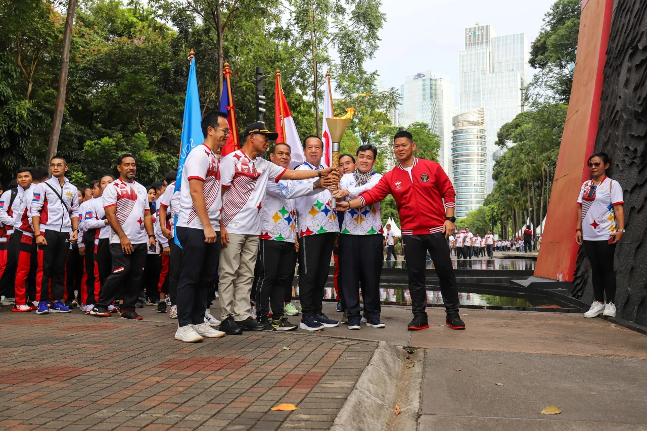 Pawai Obor SEA Games...