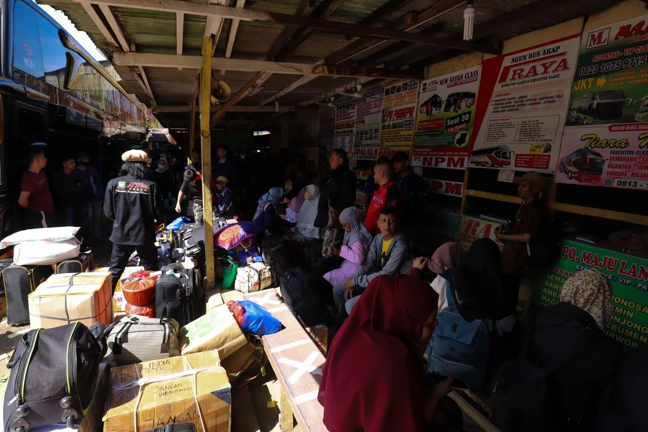 Jumlah Pemudik Lebaran...