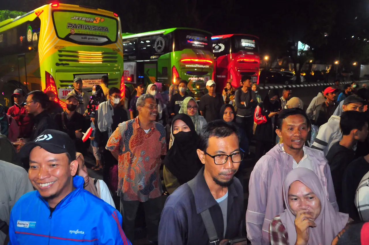 Kedatangan Peserta Mudik...