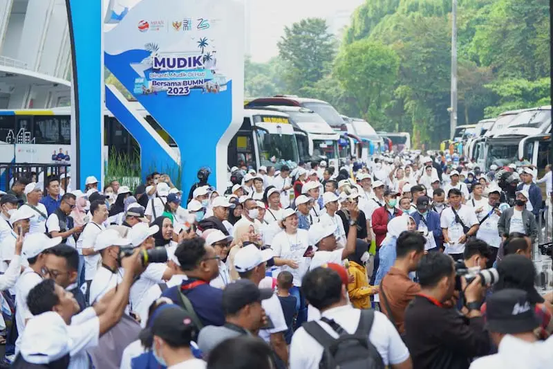 Peserta Mudik Bersama...