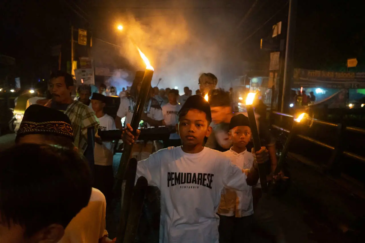 Takbir Keliling di Yogyakarta