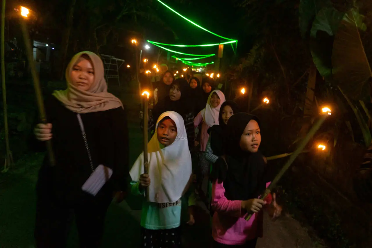 Takbir Keliling di Yogyakarta