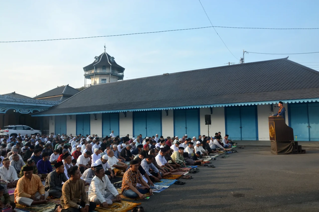 Potret Ribuan Umat Islam...