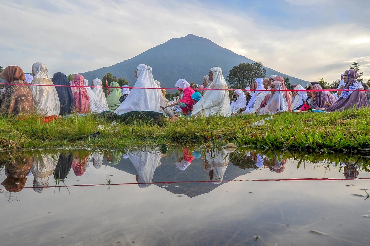 Begini Suasana Salat...