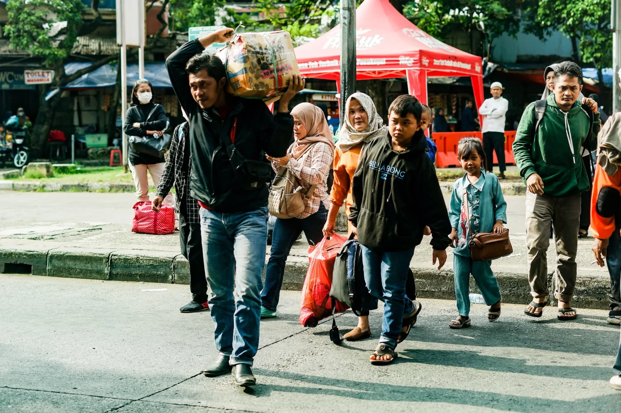 Suasana Arus Balik Pemudik...